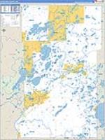 Crow Wing, Mn Carrier Route Wall Map